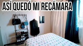 ASÍ QUEDÓ MI QUEDÓ MI RECÁMARA 🛏️ ACOMODANDO LA ZAPATERA NUEVA 👠 VLOGMAS 1️⃣0️⃣ [upl. by Elayne567]