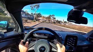 McLaren Senna POV Test Drive 3D AudioASMR [upl. by Ximenes]