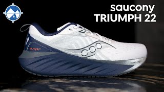 Saucony Triumph 22 First Look  The Triumph Receives a BIG Upgrade [upl. by Darrell]