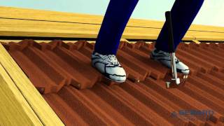 02 INSTALLATION VIDEOS GERARD ROOFING SYSTEMS EUROPE  TILE LAYING [upl. by Marinna714]