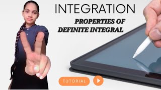 properties of definite integral class 12 definiteintegrals viral like class12maths integration [upl. by Neimad]