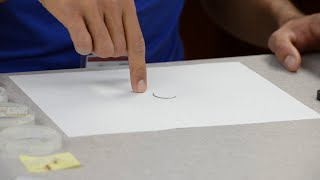 Metallographic preparation  Part 2 Longitudinal cross section mounting cold mount [upl. by Alphonsa]