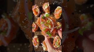 Easy Smoked Salmon Crostini [upl. by Chaddie]