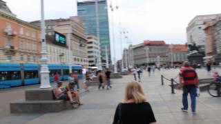 Der Ban Jelacic Platz in Zagreb [upl. by Lustig]