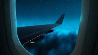 Airplane White Noise in 1st Class  Sleep Study Focus  10 Hour Plane Sound [upl. by Nannette]