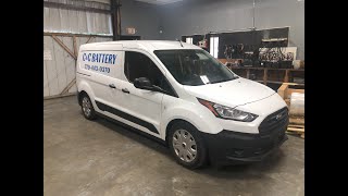 2022 ford transit connect battery replacement [upl. by Alexei]