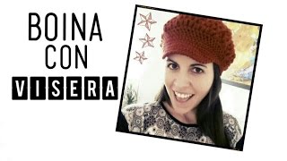 Boina con Visera a Crochet  también para niñas  PARTE 12 [upl. by Lavery8]