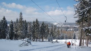 Skiarena Silbersattel Winterzauber in der Tourismusregion CoburgRennsteig [upl. by Pleasant]