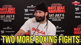 Jorge Masvidal Says Cali Crowd Swayed Judges in Nate Diaz Rematch  Diaz vs Masvidal [upl. by Illona982]