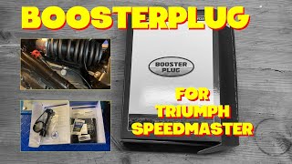 Boosterplug for Triumph Speedmaster 2018  installation and engine start [upl. by Amalberga]