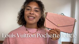 Louis Vuitton Pochette Felicie [upl. by Ynohtnaluap416]