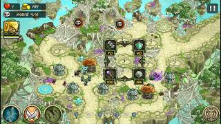 Kingdom Rush Origins  Mactans Retreat Heroic Challenge Complete Walkthrough [upl. by Parette]