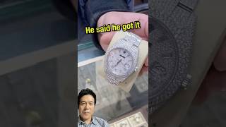 REAL or FAKE Diamonds on Rolex Bust out [upl. by Kathlin]