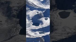 Flying beyond sky Batogah Pass And bunch Of alpine Lakes view trendingvideo thenorthpass explore [upl. by Kendy]