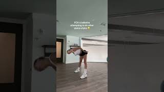 pov you’re trying to do other dance styles 🤸🏻‍♀️ credits to nataliedances dance [upl. by Leventis347]