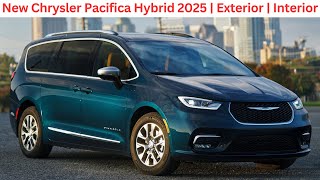 Chrysler Pacifica 2025  PlugIn Hybrid  Best Family Mini Van [upl. by Nerin]