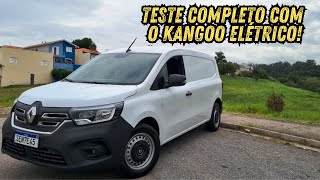 Teste completo com o Kangoo 100 elétrico [upl. by Washington817]