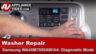 Samsung Washer  Diagnostic Mode Error Codes Troubleshooting [upl. by Teragram678]