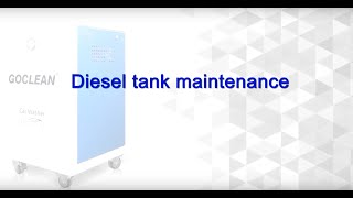 Diesel tank maintenance GoClean steam car washer [upl. by Hilel]