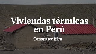 VIVIENDA TÉRMICA CON TECHO TERMOAISLANTE  CÓMO MANTENER UNA CASA CALIENTE  CONSTRUYE BIEN [upl. by Rumney]