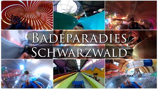 Badeparadies Schwarzwald Waterslides [upl. by Aisirtap830]