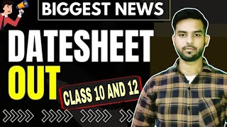 CBSE board class 10 and 12 datesheet out 😇🎉 । CBSE board class 10 and 12 offical datesheet out 2025 [upl. by Lettig]