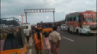 Dhanushkodi old railway stationDhanushkodi last point [upl. by Cahan]