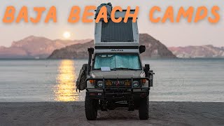 Beach Camping in Baja California Mexico  Land Cruiser Baja Trip Part 2 [upl. by Thomasine73]