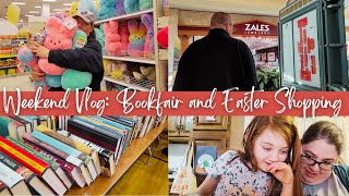 Weekend Vlog  Book fair Easter Shopping and Jessica arrives [upl. by Adanar]