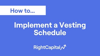 How To Implement a Vesting Schedule [upl. by Eahcim]