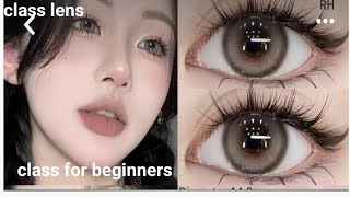 how to wear eye contact Lanceseasy way to put contact lenses incontact applicator [upl. by Zebulen]