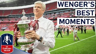 Arsène Wengers Greatest FA Cup Moments  Merci Arsène  Emirates FA Cup [upl. by Hillell]