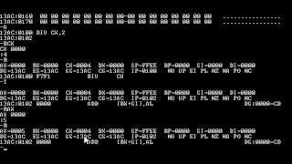 C Programming Tutorial 4  Intro to Debug and the 8086 DIVJMP instructions [upl. by Tomchay]