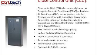 Close Control Unit precision air conditioner server room air conditionerCRACwmv [upl. by Lemon]