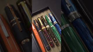 Which one would you pick From left to right Scribo Piuma Visconti Homo Sapiens Maiora Alpha Pomp [upl. by Nonnelg806]