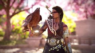 Assassins Creed Odyssey  Ambient Music fast travel waypoint  tombs  ambience [upl. by Reggis]