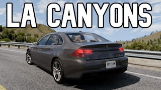 BeamNGdrive  LA Canyons [upl. by Singhal]