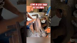 Removing an axle in less than 1 minute shorts diy automobile car jeep [upl. by Dustie668]