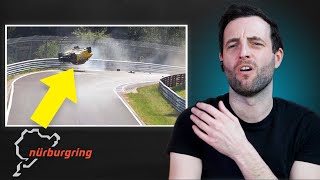 Race Driver Explains Nürburgring Crashes [upl. by Asin]