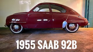 Fully Restored Saab 92B from 1955 [upl. by Nosrej505]