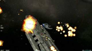 Effects mod for Battlestar galactica  Flak demonstration 3 [upl. by Leiruh]