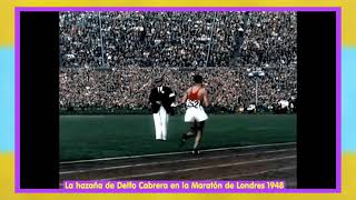 Momentos Olímpicos  La hazaña de Delfo Cabrera en la Maratón de Londres 1948 [upl. by Brasca999]