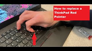 How to Replace ThinkPad Keyboard Red Pointer Mouse Cap [upl. by Nereen148]