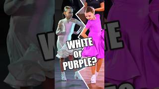 Dance Duel White Dress or Purple Elegance 💜💜🤍🤍 shorts dance competition [upl. by Aynom164]