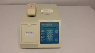 Advanced Instruments 3250 Digital SingleSample Osmometer w Printer Unit2  10755 [upl. by Nivrehs]