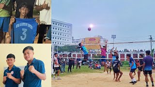 ICFAI A VS NIT AGARTALA  SET 2  VOLLEYBALL MATCH 🔥🔥🔥 [upl. by Nnairac561]