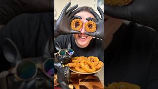 My extra INION🧅 RINGS 👍 onionrings crisps recipe foodshorts [upl. by Odraner]