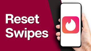 How To Reset Swipes On Tinder  Reset Tinder To See Everyone Again 2024 [upl. by Olrak]