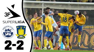 Sønderjyske vs Brøndby 22 Highlights 3F Superliga [upl. by Elletsirk]