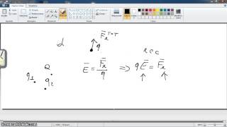 Videolezione fisica 2 parte 5campo elettrico parte 2 [upl. by Yeruoc466]